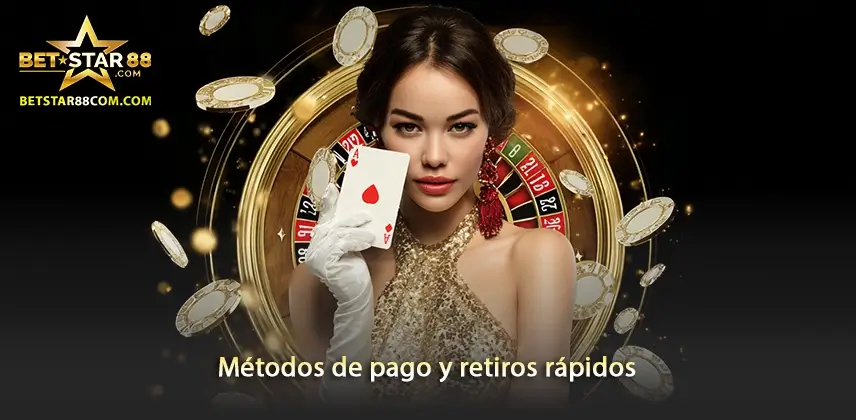 Aprovecha métodos de pago y retiros rápidos disponibles